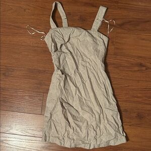 Abercrombie & Fitch Light Gray Mini Dress